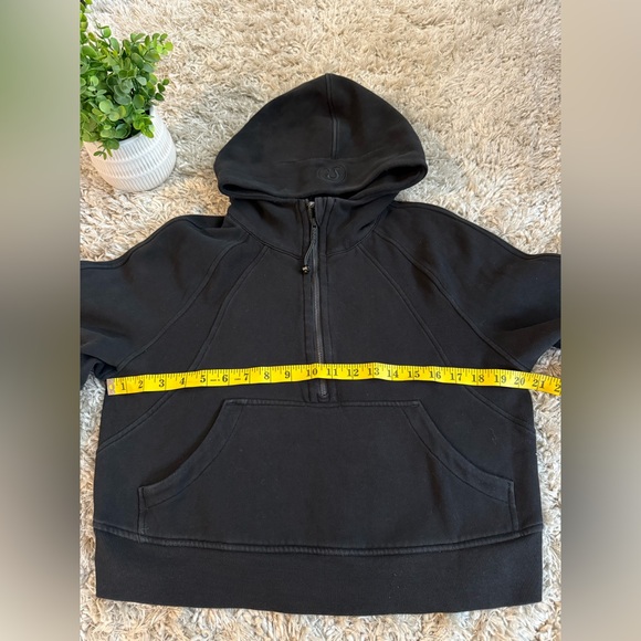 Lululemon Oversized Half-Zip Scuba Black - Picture 3 of 16